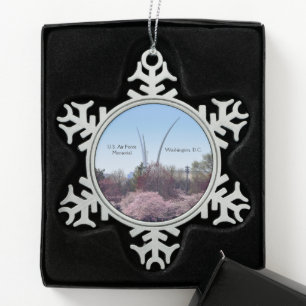 United States Air Force Memorial Pewter Ornament