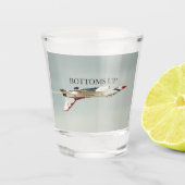 United States Air Force Thunderbird F-16 Shot Glas (Voorkant)