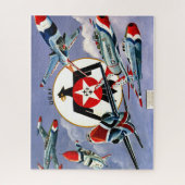 United States Air Force Thunderbird Legpuzzel (Verticaal)