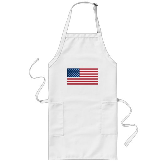 United States Apron Lang Schort (Voorkant)