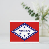 United States Arkansas Flag Briefkaart (Staand voorkant)