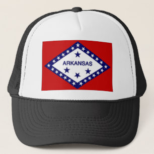 United States Arkansas Flag Trucker Pet