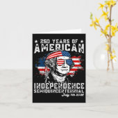 United States Army 1775-2025 250th Jubileum We Kaart (Gele Bloem)