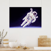 United States Astronaut Poster (Keuken)