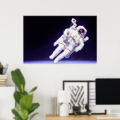 United States Astronaut Poster (Thuiskantoor)