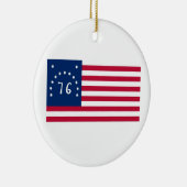 United States Bennington Flag Spirit of 76 Keramisch Ornament (Rechts)