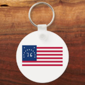 United States Bennington Flag Spirit of 76 Sleutelhanger (Voorkant)