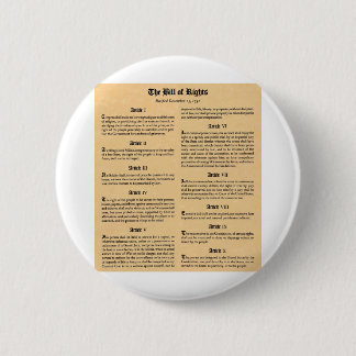 United States Bill of Rights Ronde Button 5,7 Cm
