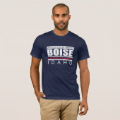 United States BOISE IDAHO CITY T-shirt (Voorkant volledig)