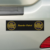 United States Border Patrol Bumpersticker (Op auto)