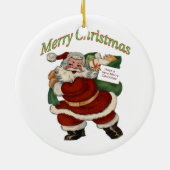 United States Border Patrol Keramisch Ornament (Achterkant)