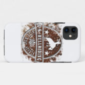 United states bull riding rodeo wild west traditon Case-Mate iPhone case (Achterkant (horizontaal))