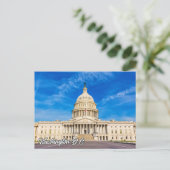 United States Capital Building, Washington D.C. Briefkaart (Staand voorkant)