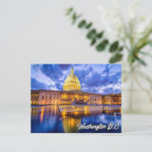 United States Capital Building, Washington D.C. Briefkaart (Staand voorkant)