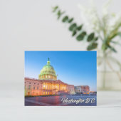 United States Capital Building, Washington D.C. Briefkaart (Staand voorkant)