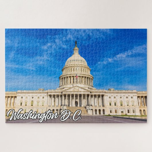 United States Capital Building, Washington D.C. Legpuzzel (Horizontaal)