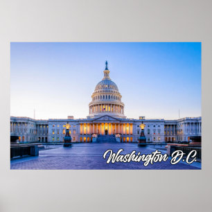 United States Capital Building, Washington D.C. Poster