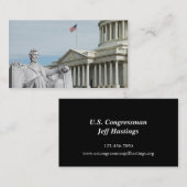 United States Capital & Lincoln Visitekaartje (Voorkant / Achterkant)