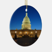 United States Capitol Building, Dusk Keramisch Ornament (Rechts)