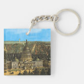 United States Capitol from Library Steps Date 1898 Sleutelhanger (Achterkant)