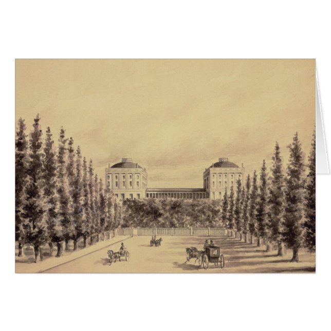 United States Capitol uit Pennsylvania Avenue (Voorkant Horizontaal)