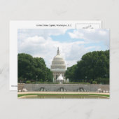 United States Capitol, Washington, D.C. Briefkaart (Voorkant / Achterkant)