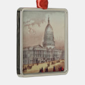 United States Capitol, Washington D.C. Metalen Ornament (Rechts)