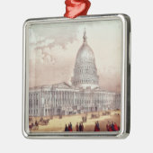 United States Capitol, Washington D.C. Metalen Ornament (Links)