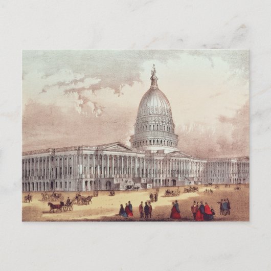 United States Capitol, Washington DC Briefkaart (Voorkant)