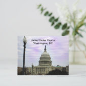 United States Capitol, Washington, DC Briefkaart (Staand voorkant)