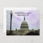 United States Capitol, Washington, DC Briefkaart (Voorkant / Achterkant)