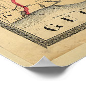 United States Civil War Map door Charles Magnus 18 Poster (Hoek)