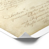 United States Constitution_Pg 2 van 4 Poster (Hoek)