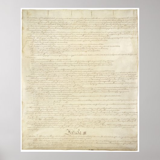 United States Constitution_Pg 2 van 4 Poster (Voorkant)