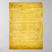 United States Constitution Print (Voorkant)