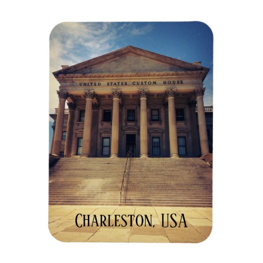 United States Custom House, Charleston, Verenigde  Magneet (Verticaal)