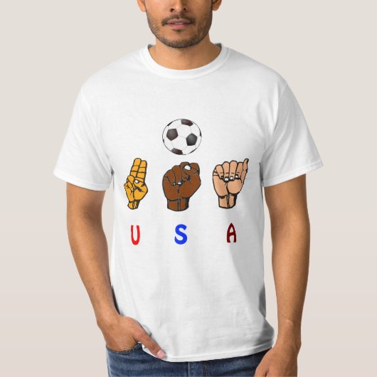 United States Deaf Women's National Soccer Team T-shirt (Voorkant)