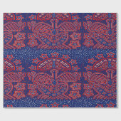 United States Eagle Democratic Patriot Cadeaupapier (Vlak)