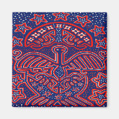 United States Eagle Democratic Patriot Magneet (Voorkant)