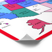 United States Educational Home School Poster (Hoek)