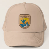 United States Fish & Wildlife Service Trucker Pet (Voorkant)