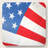 United States Flag Hard Plastic Onderzetter (Voorkant)