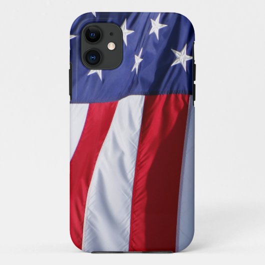 United States Flag iPhone Case (Achterkant)