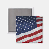 United States Flag Magnet (Voorkant / Achterkant)