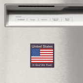 United States Flag Magnet (Insitu (Vaatwasser))