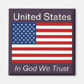 United States Flag Magnet (Voorkant)