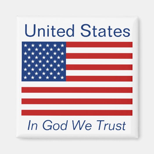 United States Flag Magnet (Voorkant)