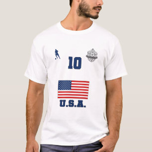 United States Football Soccer Team USMNT 10 T-Shir T-shirt