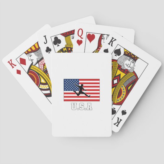United States Football Soccer Team USMNT Pokerkaarten (Achterkant)