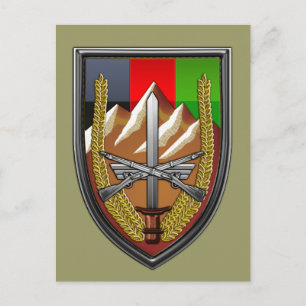 United States Forces Afghanistan Briefkaart